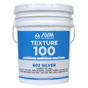 Image of AVM Texture 100 Silver per Gal in 5 Gal Unit - #802 Silver